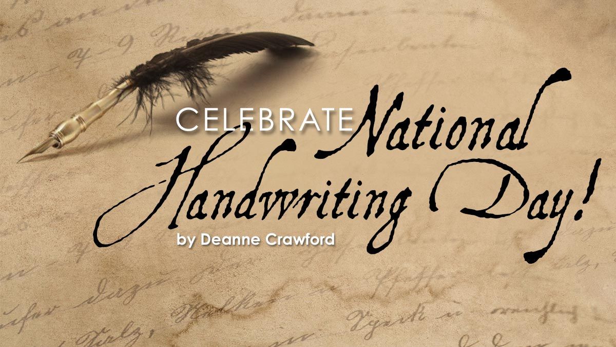 Celebrate National Handwriting Day