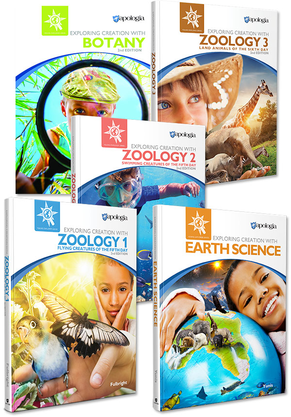 Apologia Science Exploring Creation elementary books