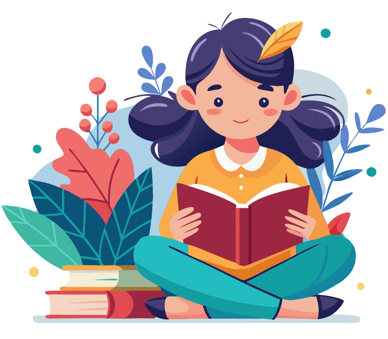 Your girl reading living books