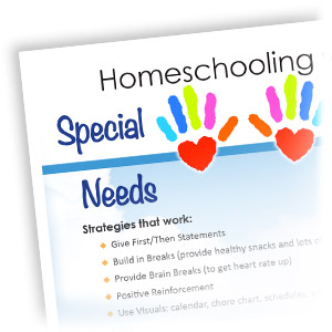 Special Needs Handout