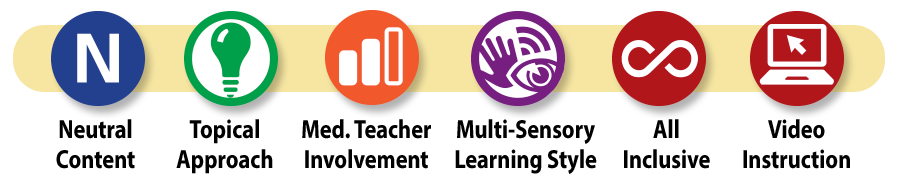 Structure and Style for Students curriculum icons