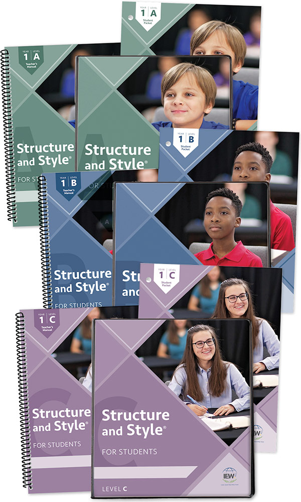 Structure and Style for Students curriculum books