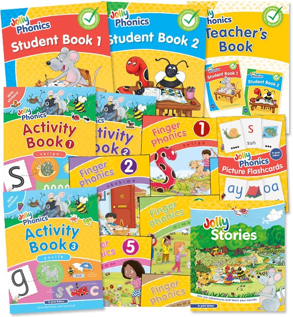 Jolly Phonics books