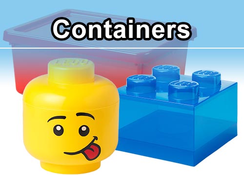 LEGO storage containers