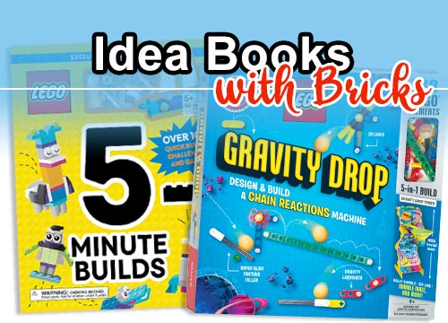 LEGO Idea Books with Bricks