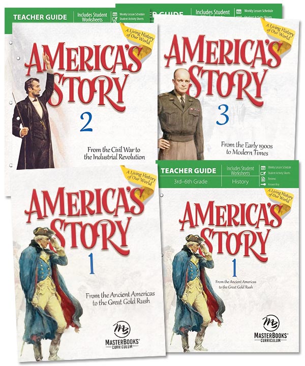 Master Books America’s Story history books