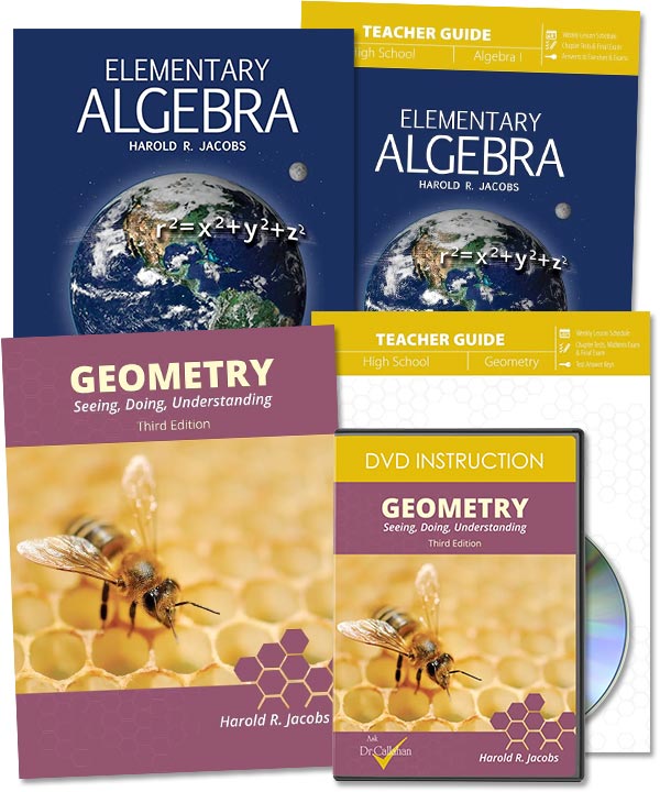 Master Books Jacobs Math curriculum books