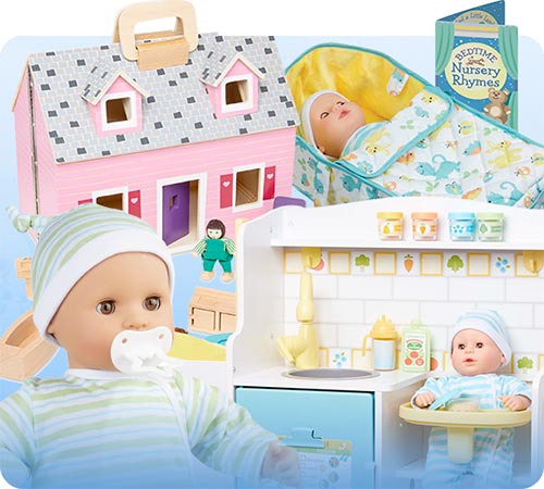 Melissa & Doug® Dolls & Dollhouses