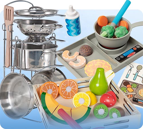 Melissa & Doug® Play Food & Play Sets