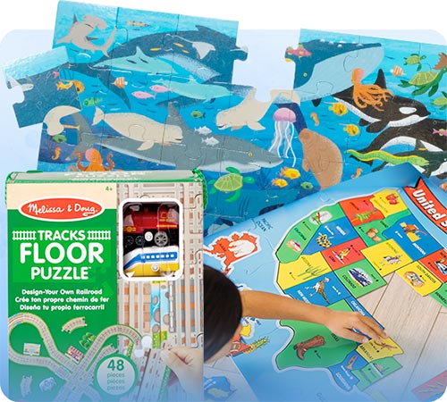 Melissa & Doug&reg; Floor Puzzles