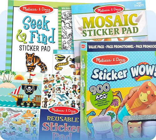 Melissa & Doug&reg; Stickers and Sticker Books