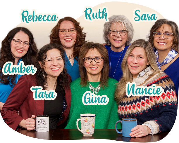 The Rainbow Resource Center Consultants sitting together on a couch