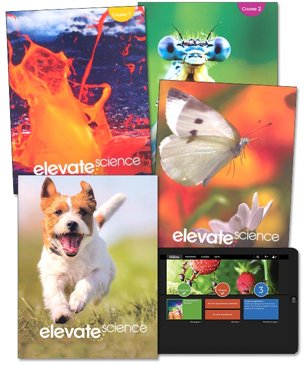 Savvas Elevate Elementary Science books