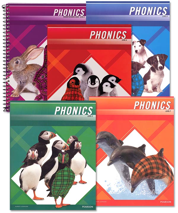 Savvas Plaid Phonics curriculum books