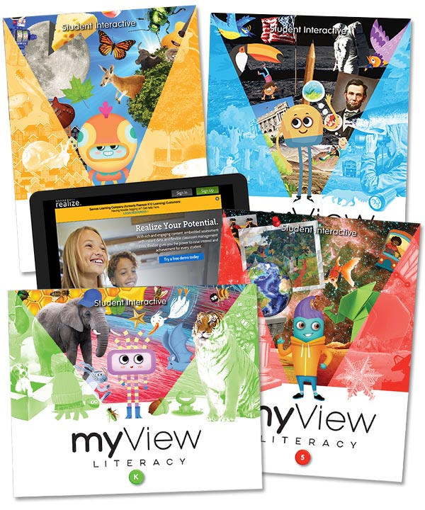 Savvas myView Literacy curriculum books